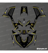 Monster Edition decoration kit (Yellow) - IDgrafix - Segway Snarler AT6L
