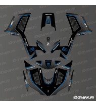 Kit décoration Monster Edition (Bleu) - IDgrafix - Segway Snarler AT6L