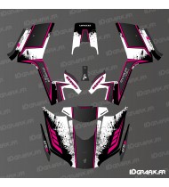 Kit decorazione Carbon Edition (rosa) - IDgrafix - Segway Snarler AT6L