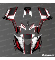Carbon Edition decoration kit (Red) - IDgrafix - Segway Snarler AT6L