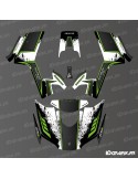 Kit décoration Carbon Edition (Vert) - IDgrafix -  Segway Snarler AT6L