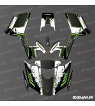 Kit di decorazione Carbon Edition (Verde) - IDgrafix - Segway Snarler AT6L