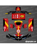 Ferrari Le Mans Edition deco kit for Karting SodiKart