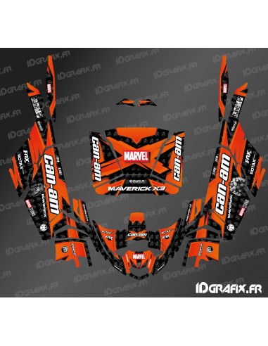 Kit décoration Marvel Edition - Idgrafix - Can Am Maverick X3