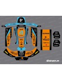Kit de decoració MC Laren de la sèrie F1 per CRG Rotax 125 Karting