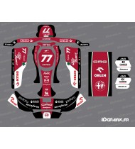 Kit decorativo Alfa Romeo serie F1 per CRG Rotax 125 Karting