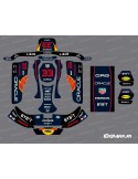 Kit gràfic Honda de la sèrie F1 per CRG Rotax 125 Karting
