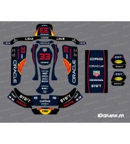 Kit grafiche Honda serie F1 per CRG Rotax 125 Karting