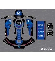 Williams F1-series deco kit for CRG Rotax 125 Karting