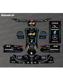 Kit de decoració Mercedes de la sèrie F1 per CRG Karting - SODI - KG 508
