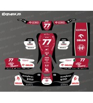 F1-series Alfa Romeo deco kit for CRG Karting - SODI - KG 508