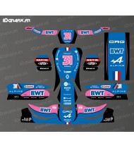 Kit gràfic de la sèrie Scuderia F1 per CRG Rotax 125 Karting -idgrafix