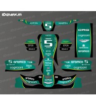 Kit gráfico Aston Martin serie F1 para CRG Karting - SODI - KG 508