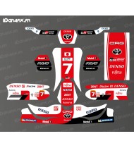 Kit decorativo Toyota Le Mans Edition para Karting CRG - SODI - KG 508