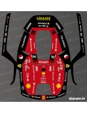 Sticker F1 Scuderia edition - Husqvarna AUTOMOWER Aspire R4 robotic lawnmower