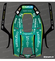 Adesivo Edizione F1 Aston Martin - Rasaerba robotizzato Husqvarna AUTOMOWER Aspire R4