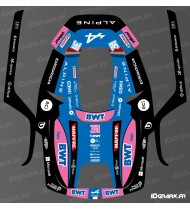 Sticker F1 Alpine edition - Husqvarna AUTOMOWER Aspire R4 robotic lawnmower