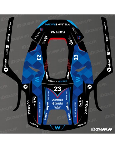 Adesivo F1 Williams edition - Rasaerba robotizzato Husqvarna AUTOMOWER Aspire R4