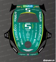 Sticker Aston Martin F1 Edition - Stihl Imow 5 robotic lawnmower - Imow 6 - Imow 7