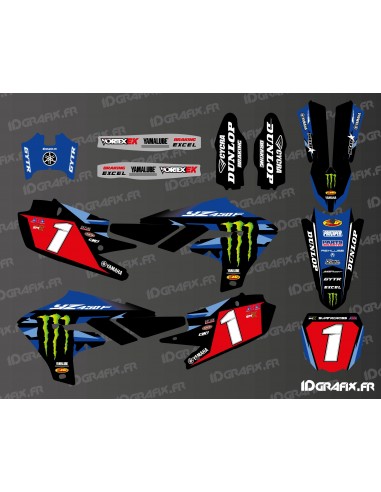 Kit decorazione edizione AMA Elie Tomac 2023 - Yamaha YZ/YZF 125-250-450