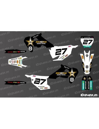 Kit de gráficos de réplica AMA Stewart 2023 - Husqvarna TC - TE -FC