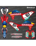 Kit de decoració Justin Barcia Factory Edition per a Gas Gas EC / MX / MC