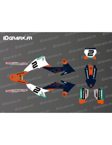 Kit deco Blake Baggett Replikats KTM SX 50-50-65-85-Elec-Elec