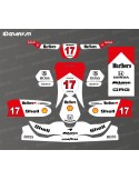Kit de decoració Marlboro F1 edició vintage per Karting CRG - SODI - KG 508