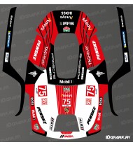 Porsche Le Mans edition sticker - Husqvarna AUTOMOWER Aspire R4 robotic lawnmower