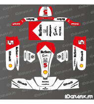 Mc Laren F1 Vintage Edition deco kit for Karting Sodi KG 506