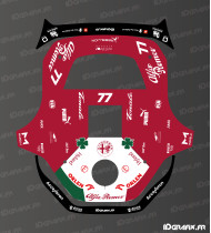 Adesivo AlfaRomeo F1 Edition - Rasaerba robotizzato Stihl Imow 5 - Imow 6 - Imow 7