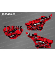 Kit décoration Black Pearl Edition (Rouge)- IDgrafix - Polaris RZR Pro