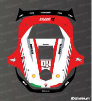 Sticker Ducati Moto GP Edition - Stihl Imow 5 robotic lawn mower - Imow 6 - Imow 7