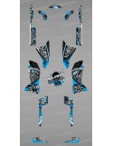 Kit decoration Blue Tag - IDgrafix - Polaris 800 Sportsman