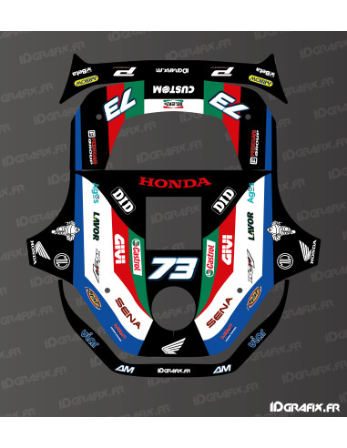 Aufkleber LCR Honda Moto GP Edition - Mähroboter Stihl Imow 5 - Imow 6 - Imow 7