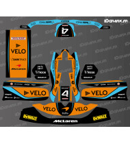 Kit decorativo Mc Laren Serie F1 per Karting TonyKart - OTK - M8