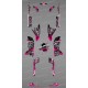 Kit de decoració Rosa Tag - IDgrafix - Polaris 800 Esportista -idgrafix