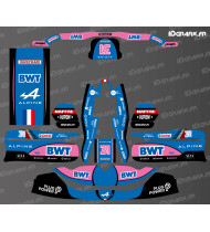 Kit de decoració alpí de la sèrie F1 per Karting TonyKart...
