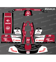 Kit decorativo Alfa Romeo Serie F1 per Karting TonyKart - OTK - M8
