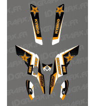 copy of Kit Deco Rockstar Edition (Nero/Giallo) - Kymco Maxxer 300