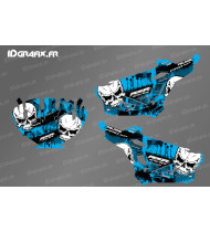 Kit décoration Black Pearl Edition (Bleu/Blanc)- IDgrafix - Polaris RZR Pro