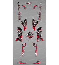 Kit décoration Rouge Tag - IDgrafix - Polaris 800 Sportsman