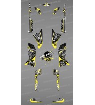 Kit de decoració Groc Tag - IDgrafix - Polaris 800 Esportista -idgrafix