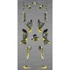 Kit décoration Jaune Tag - IDgrafix - Polaris 800 Sportsman-idgrafix