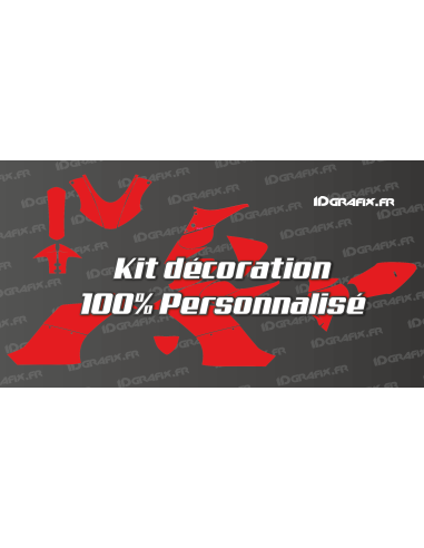 100% personalized decoration kit - FSBK Moto 4 - BEON 150