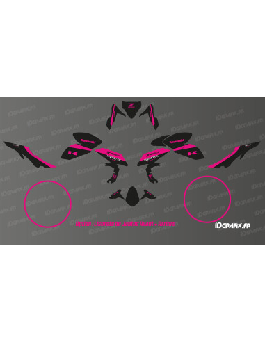 Monster series decoration kit (Pink) - Kawasaki Z 650 (2017-2019)