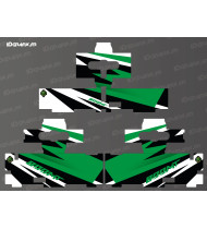 Kit adesivi bagaglio originale - Edizione Sharp (Verde) - CF MOTO MT 800