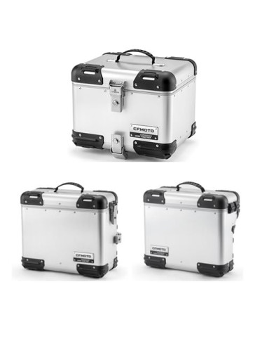 Original luggage sticker kit - Camo edition (Grey) - CF MOTO MT 800