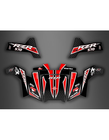 Kit de decoració Llum Cursa Edició - IDgrafix - Polaris RZR 570 -idgrafix