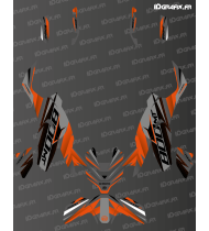 Kit grafiche Race Edition (Arancione) - CF MOTO MT 800